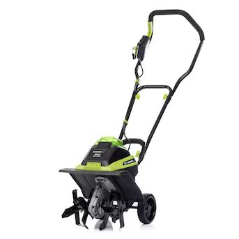 Earthwise 40-volt Lithium Ion Forward-rotating Cordless Electric Cultivator (Battery and Charger ... | Lowe's