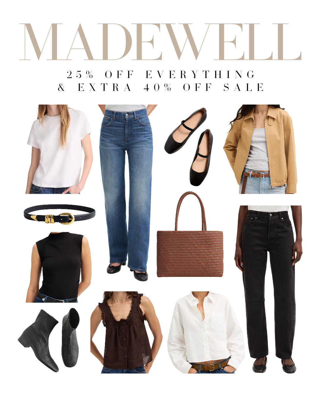Madewell sale! Some of my favorite fall basics - Insiders get 25% off everything + an extra 40% off sale items. 

 #LTKSaleAlert