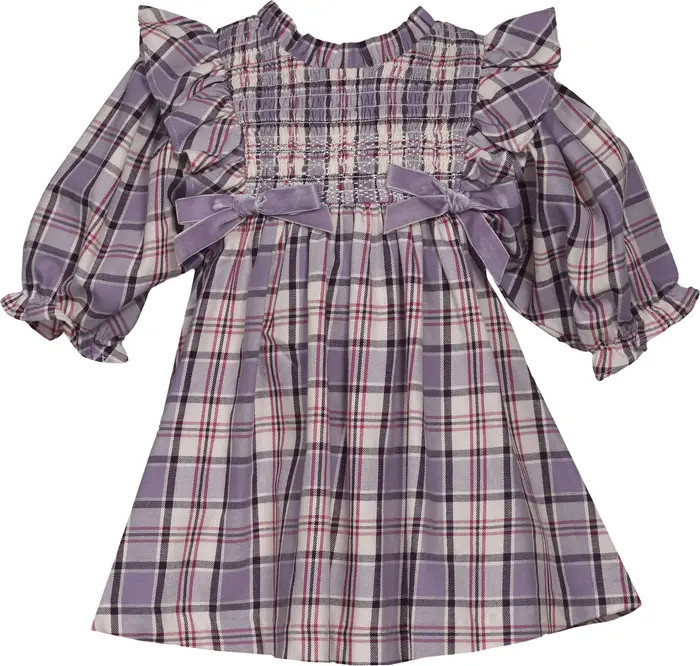 Iris & Ivy Plaid Smocked Party Dress | Nordstrom | Nordstrom