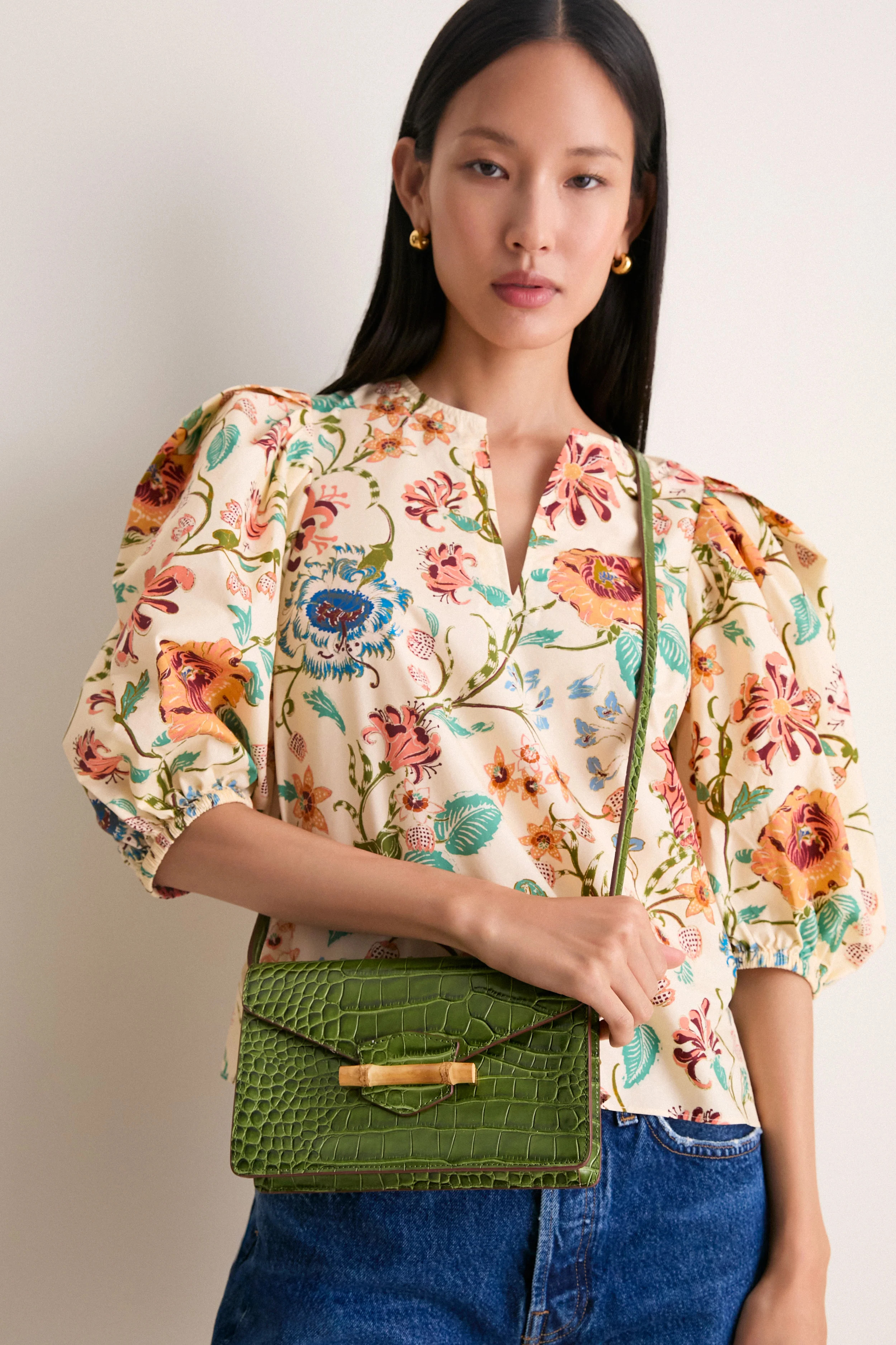 Moss Green Jackie Bag | Tuckernuck (US)