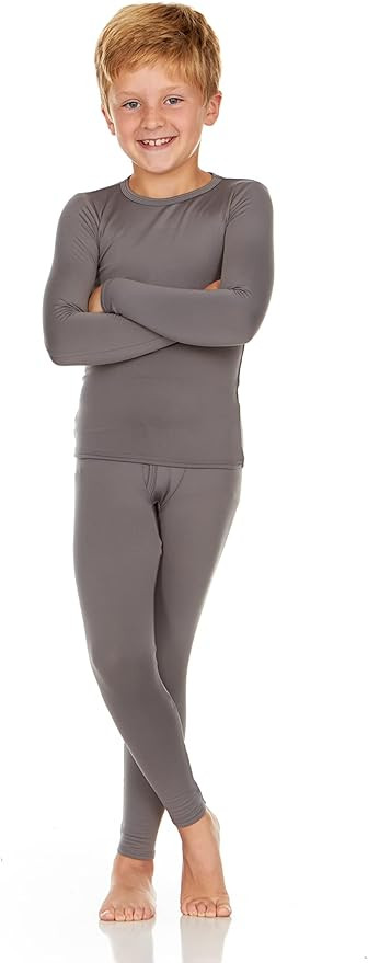 Thermajohn Boys Thermal Underwear Set for Kids Long Johns Underwear for Boys Thermal Top and Bott... | Amazon (US)