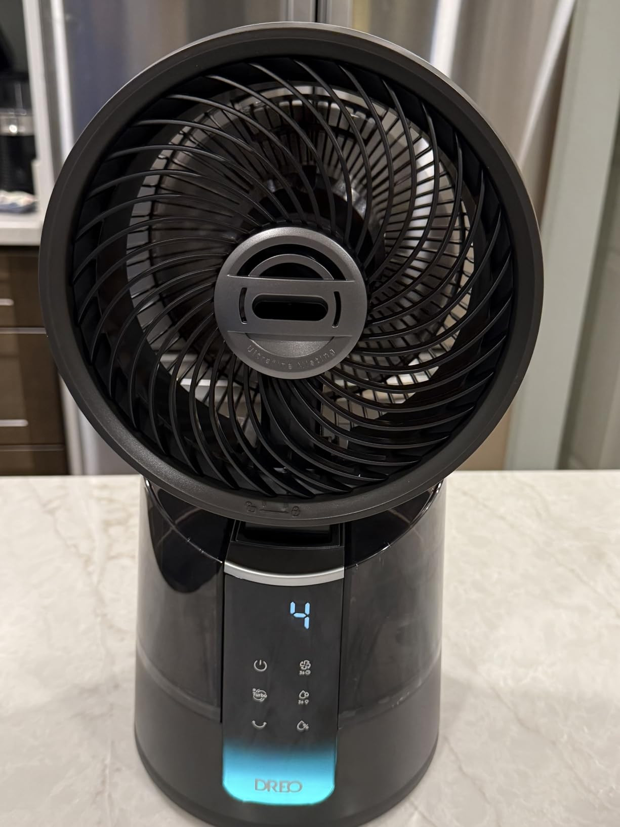 DREO TurboCool Misting Fan 516, 150°+30° Omni-directional Oscillating Cooling Fans that Blow Co... | Amazon (US)