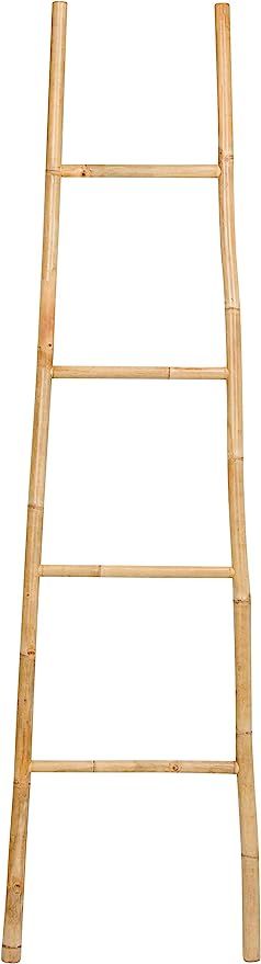 Statra Bamboo Bath Towel Ladder Rack 6 Ft, 72 x 20 x 2 Inches, Natural | Amazon (US)