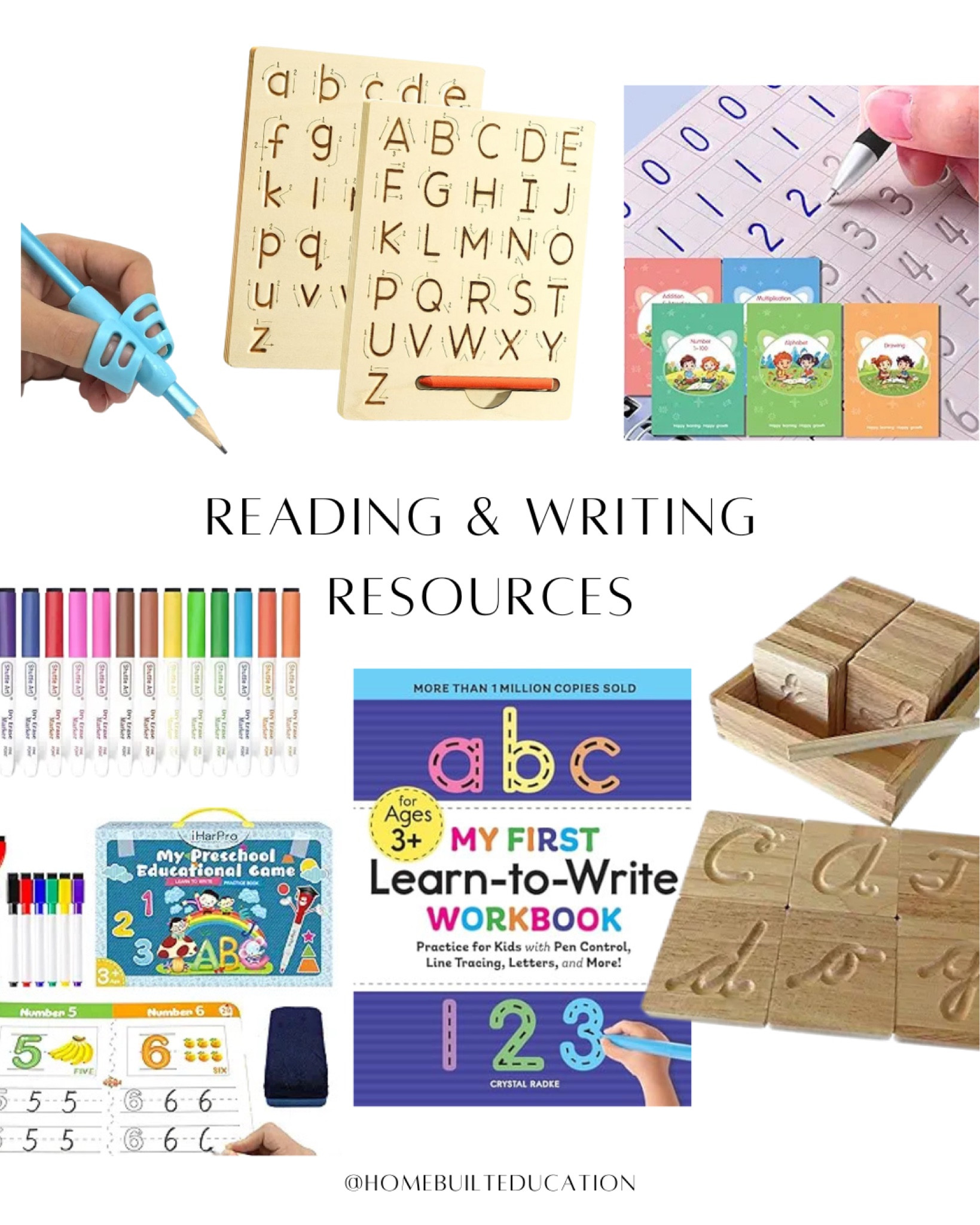 Are your little learners ready to start their reading & writing journey? Checkout some of my favorite picks to help them along the way! 

Don’t forget to check my website at Homebuilteducationshop.com for additional resources! 

#LTKGiftGuide #LTKFindsUnder50 #LTKKids