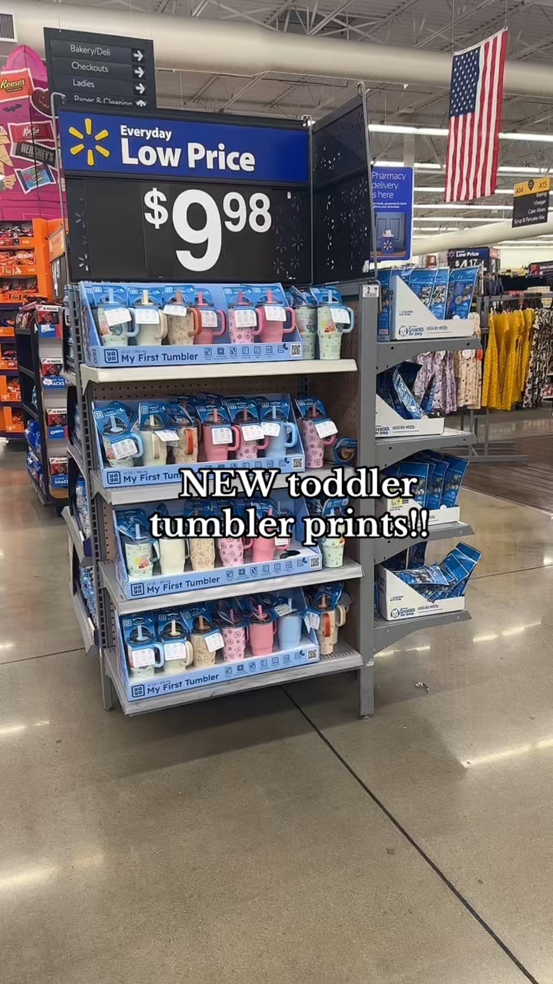 New prints for the viral toddler tumblers! Get you hands on them now while they’re still in stock!! #trendytoddler #toddlerfinds #toddlermusthaves #toddlermom #toddlertumbler #myfirsttumbler  #toddlermomma  #walmartfinds #walmarthaul