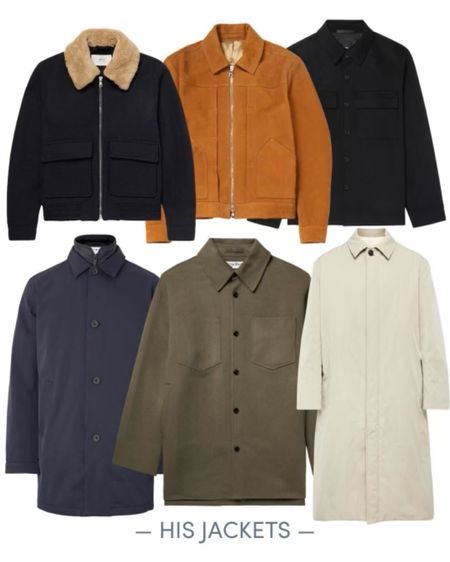 Some of my favorite Mens jackets! Similar pieces linked below. 🙌🏻

#LTKstyletip #LTKSeasonal #LTKmens