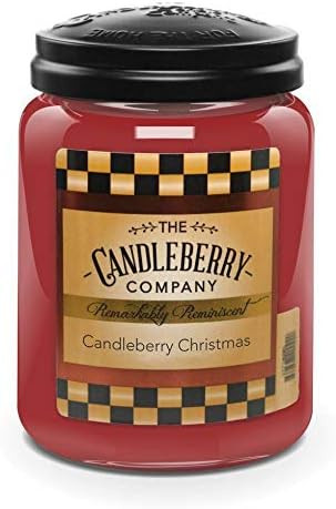 Candleberry Christmas 26 oz. Large Jar Candleberry Candle | Amazon (US)
