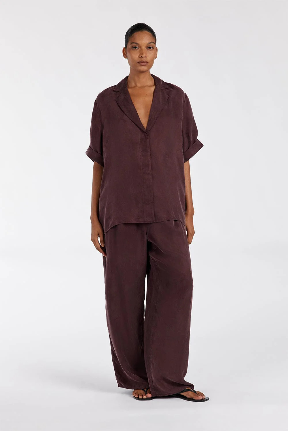 LIAM CURRANT CUPRO PANT | DISSH