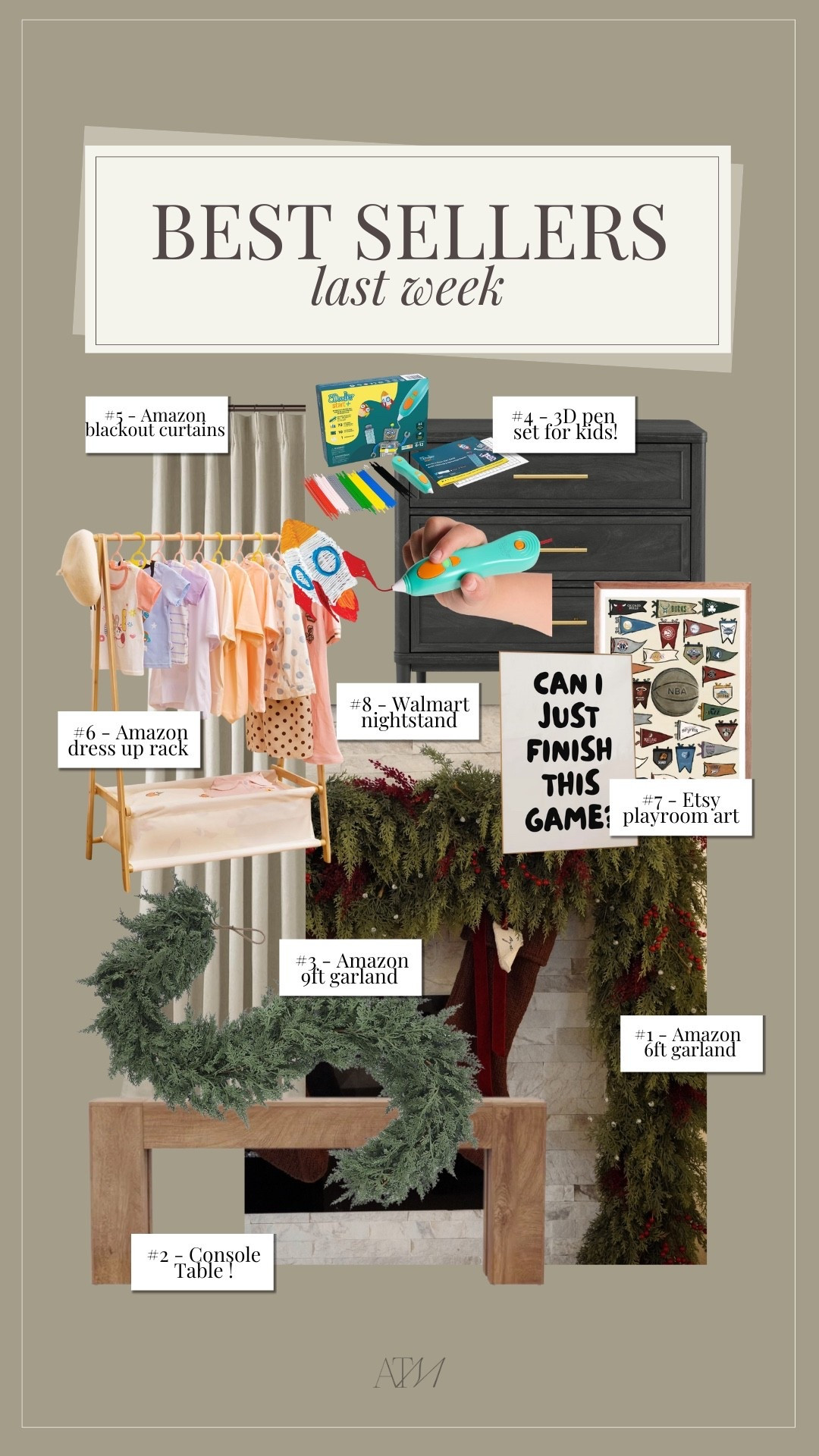 Best sellers from last week!

best sellers, trending home finds, amazon christmas, amazon garland, amazon home, walmart home, amazon kids, etsy art 

#LTKHoliday #LTKHome