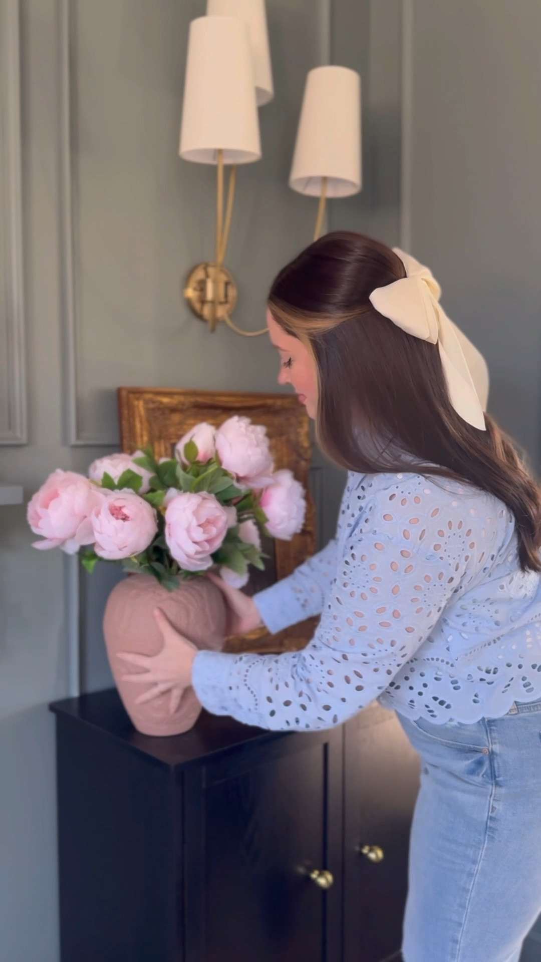 I am obsessed with these faux peonies!  You guys know how much I love my peony flowers, and these look like they were freshly picked from my own garden!  I love that I can display these all season long!  These are the perfect addition to your spring decor!  #springdecor #spring #peonies #fauxpeonies #afloral #florals #floralarrangement #springideas #springhome

#LTKFindsUnder50 #LTKHome #LTKSeasonal