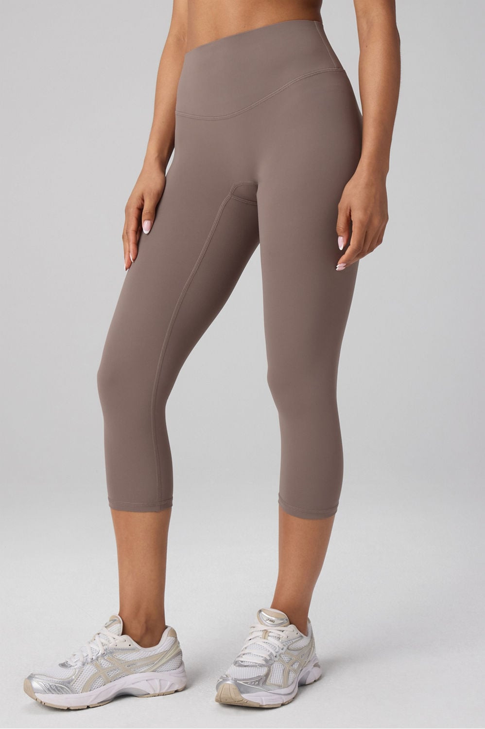 The No-Seam PureLuxe TLC High-Waisted Capri 19" | Fabletics