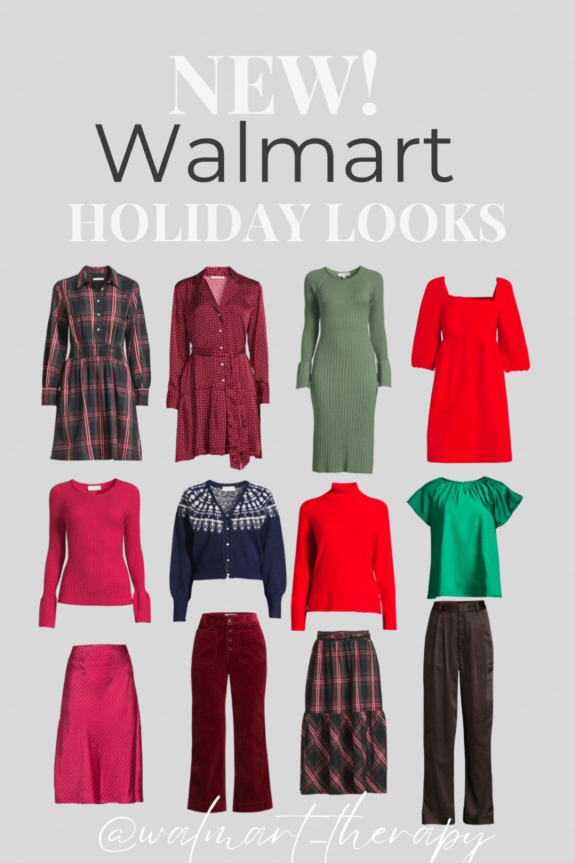 Walmart holiday outfits. 


#LTKstyletip #LTKSeasonal #LTKHoliday