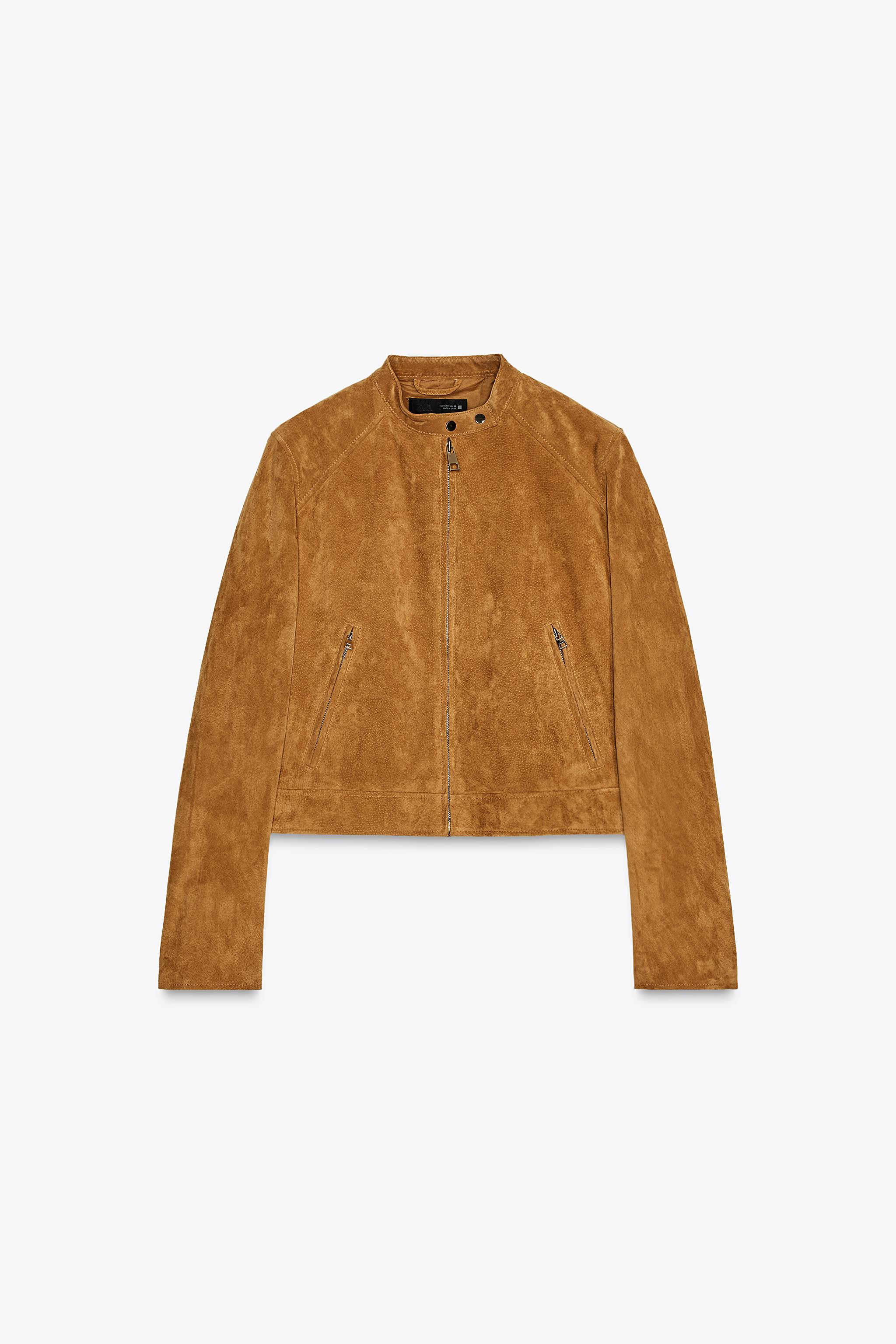 100% LEATHER JACKET | Zara UK