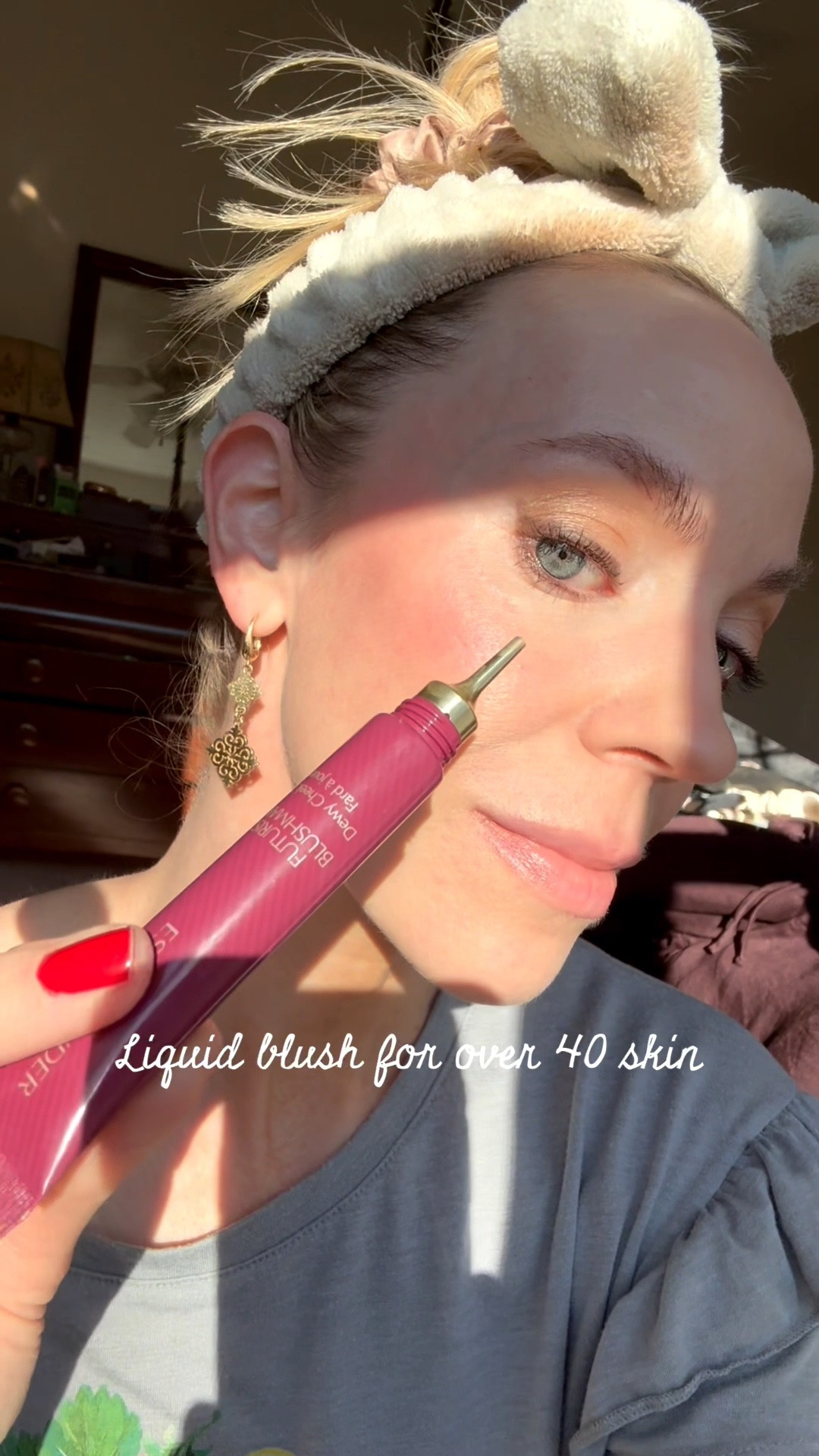 Liquid blush that’s so easy to apply and blend - great for over 40 skin

#LTKBeauty #LTKOver40 #LTKselfcare