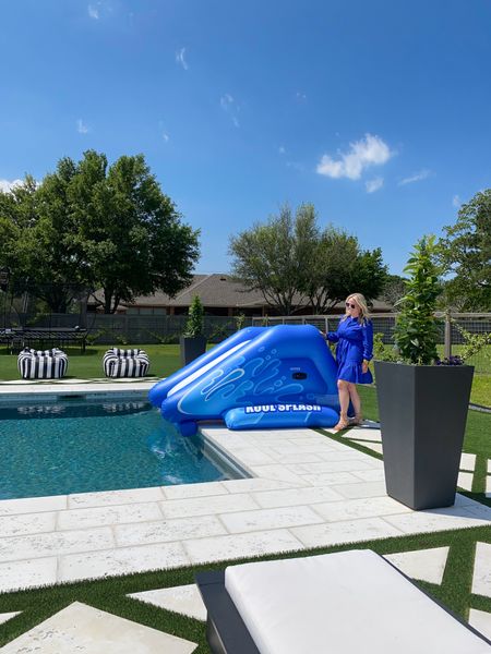 This inflatable pool slide has been a family favorite for three summers now! 

Spring home / summer / outdoor furniture / pool furniture / patio furniture / outdoor planter / outdoor bean bags / swim / spring dresses 

#LTKhome #LTKswim #LTKSeasonal