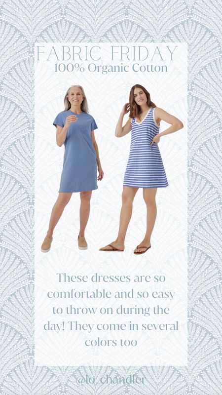 These dresses are so easy to throw on, yet still look cute! They are made from 100% organic cotton and come in several different colors. I love that you can dress them up or dress them down.



Organic cotton
Cotton dress
Summer dress
Spring dress
Pact Apparel 
Cotton set
Summer outfit 
Everyday outfit

#LTKstyletip #LTKtravel #LTKfindsunder50