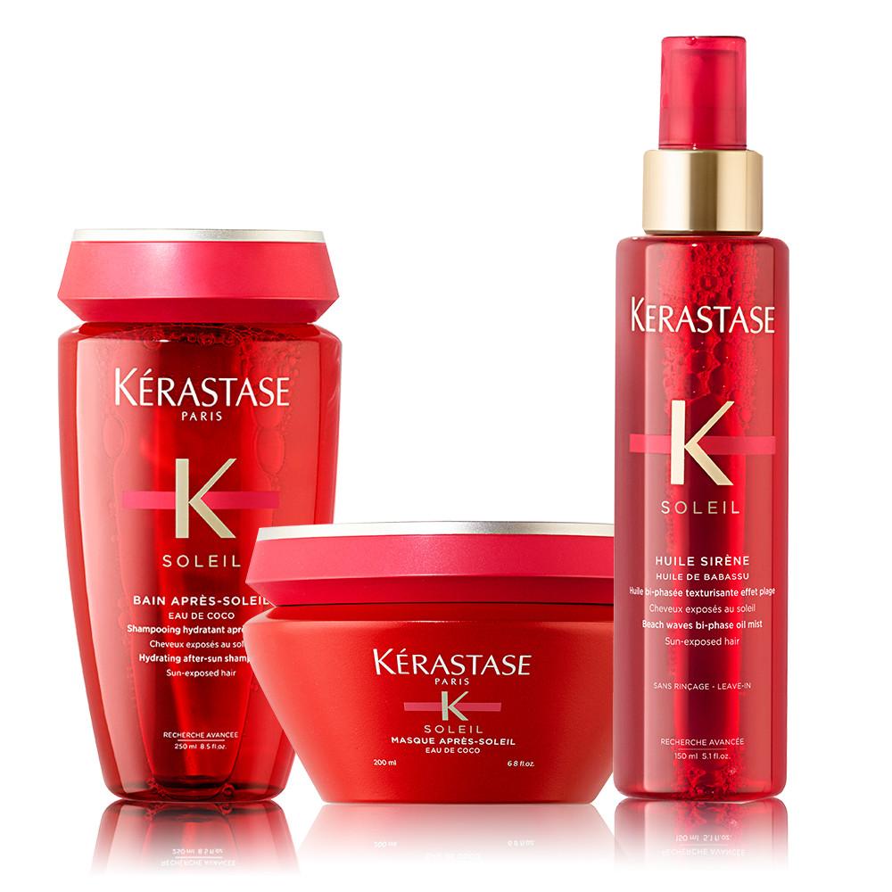 Soleil Mermaid Beach Waves Hair Care Set | Kerastase US