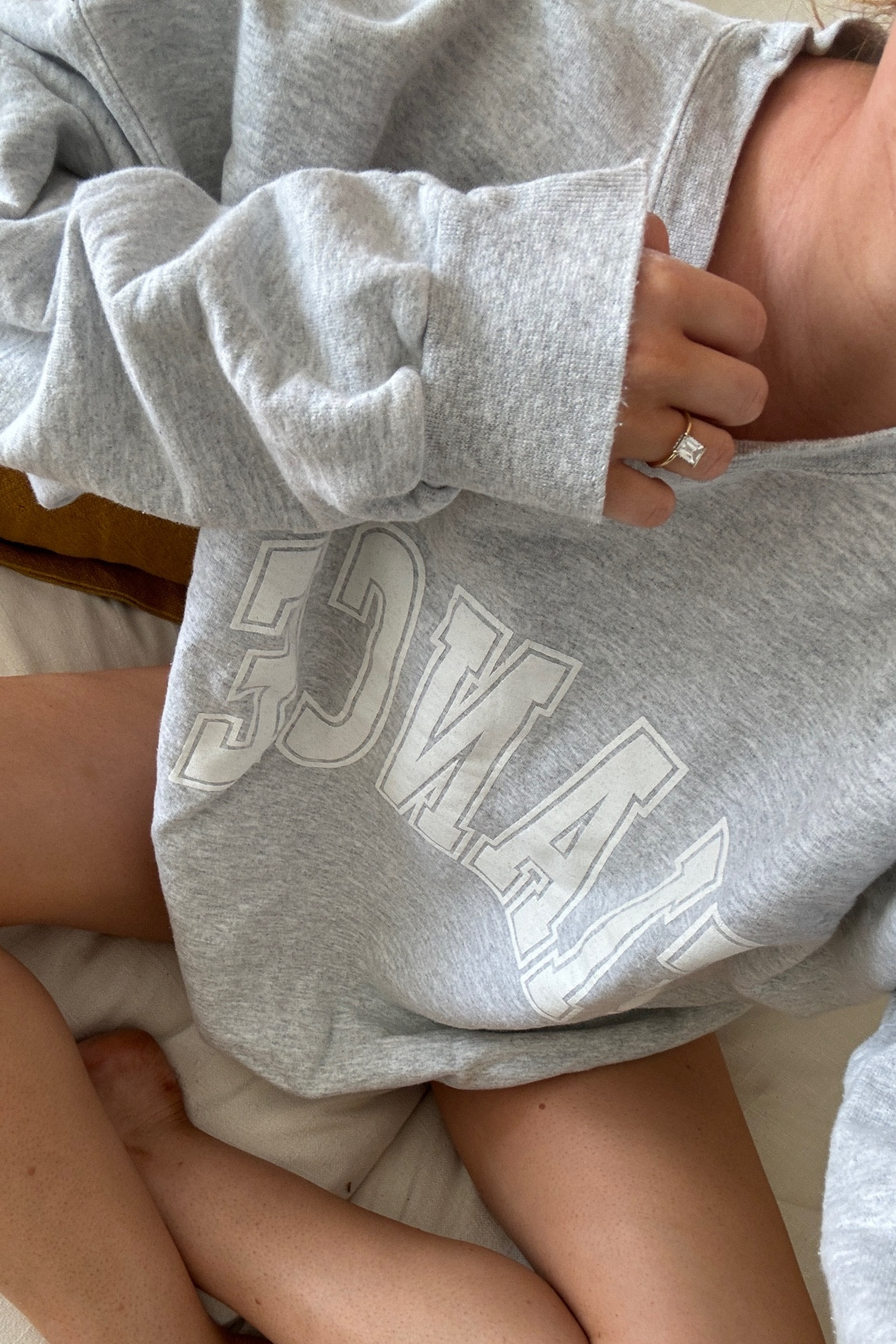 The bar restocked their viral sweatshirts!! Wearing an XL