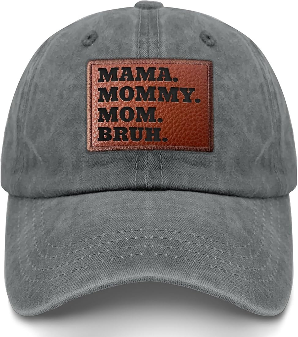 Mom Hat Hat Mama Mom Bruh Mother Cap Men Baseball Hat Fashionable Hats | Amazon (US)