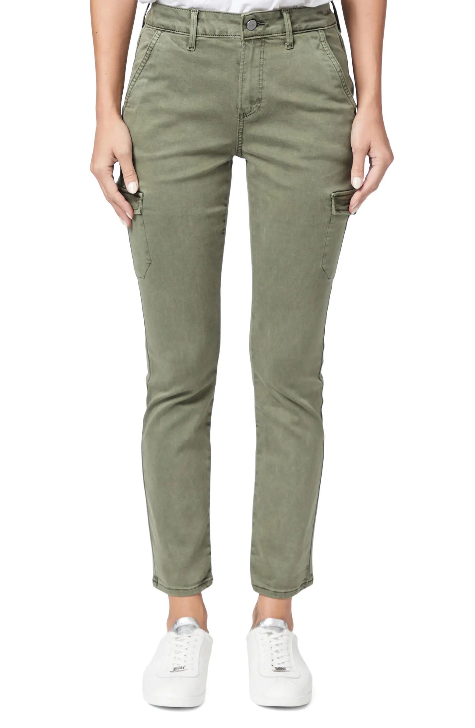 Jolie High Waist Ankle Slim Utility Pants | Nordstrom