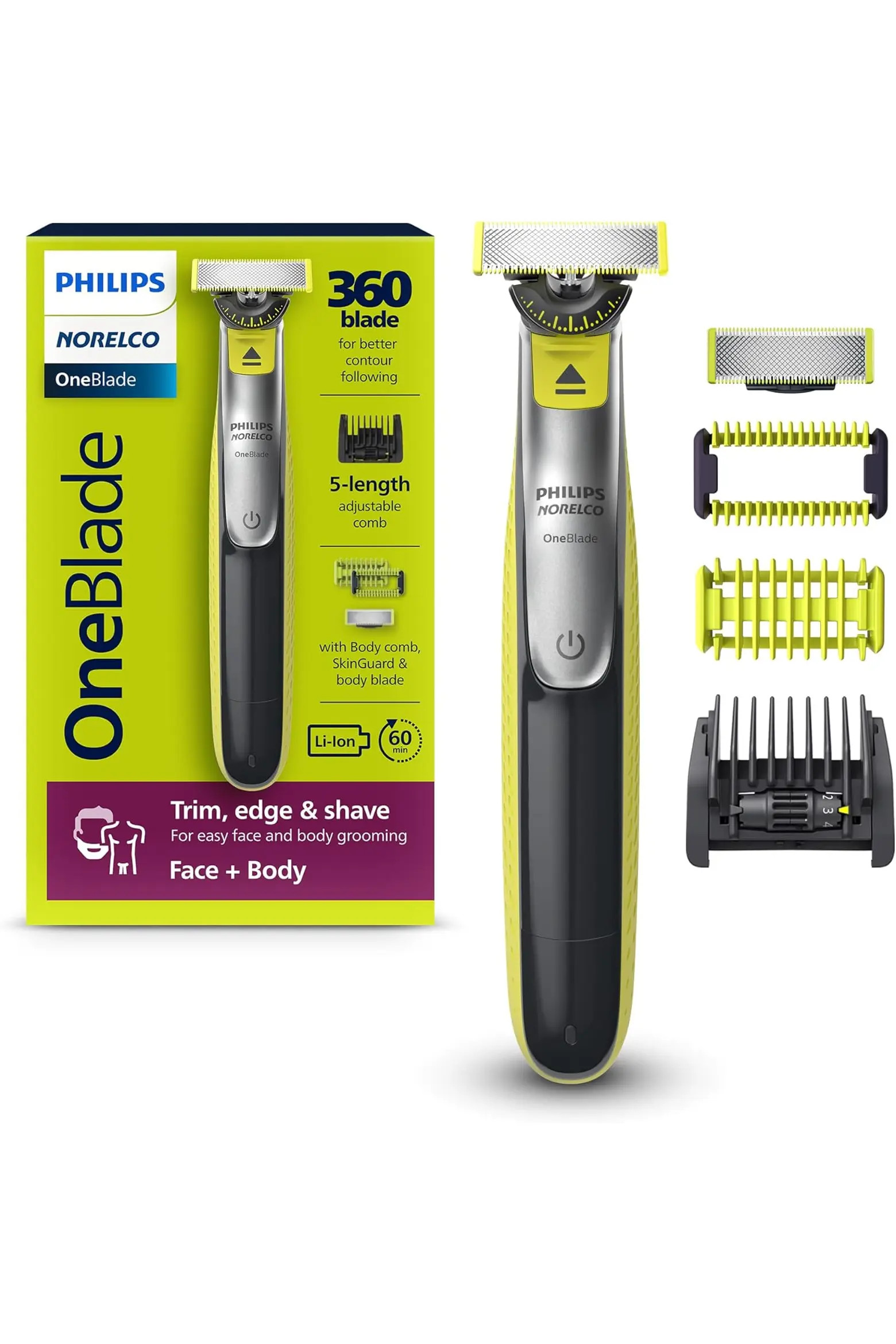 OneBlade 360 Face + Body,  Hybrid Electric Razor & Trimmer Kit (Men) | Nordstrom | Nordstrom