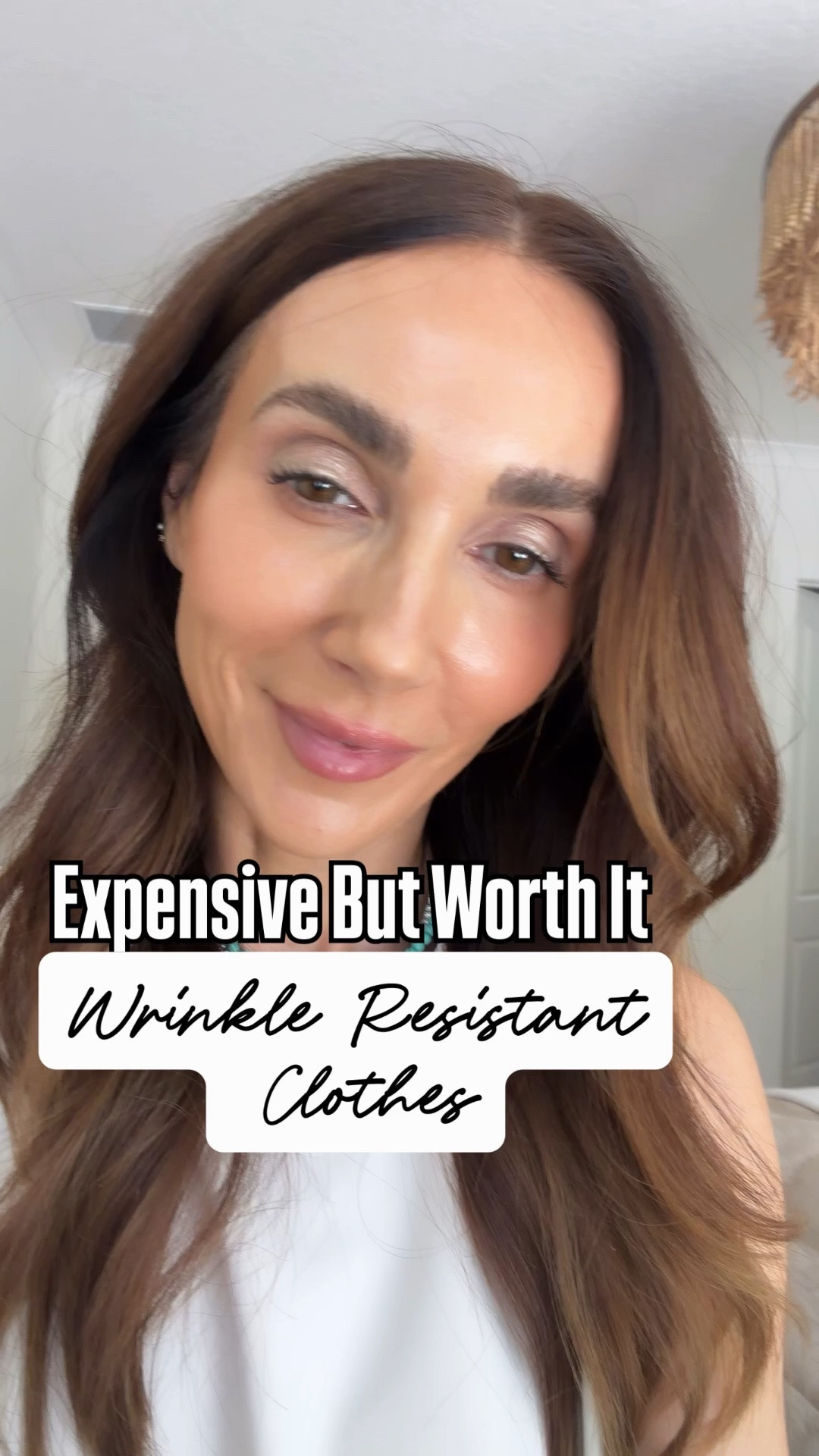 Expensive but worth it, wrinkle resistant clothes - so you look like you have your life together. New @Spanx Carry On line - I’m wearing xs in tank, s in pants. Use code ANNAMXSPANX for 15% off and free shipping (new customers) #spanxpartner

#LTKOver40 #LTKTravel #LTKgrwm