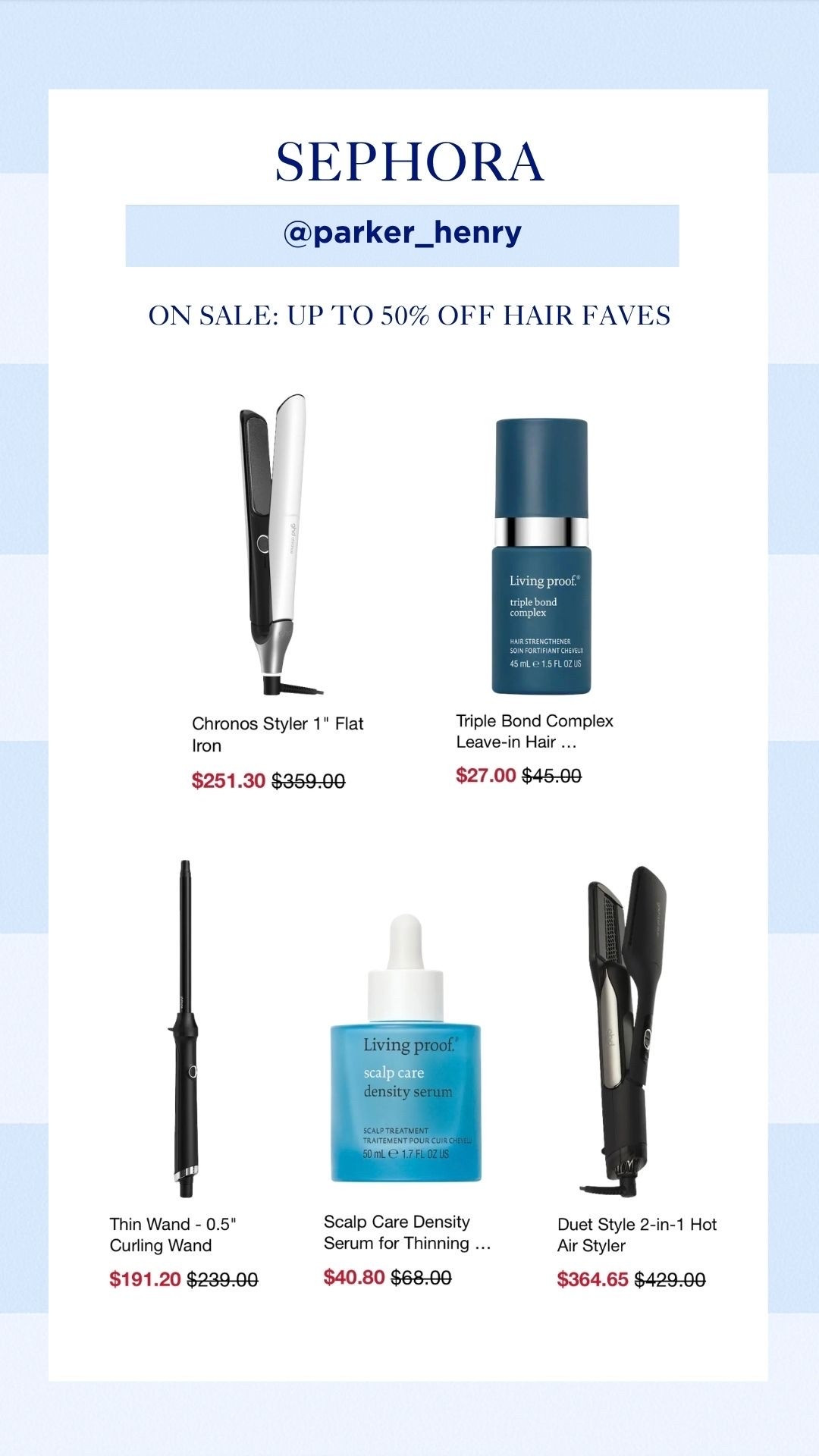 Get up to 50% off Hair Faves with code: DELIVERED

#LTKgrwm #LTKSaleAlert #LTKBeauty