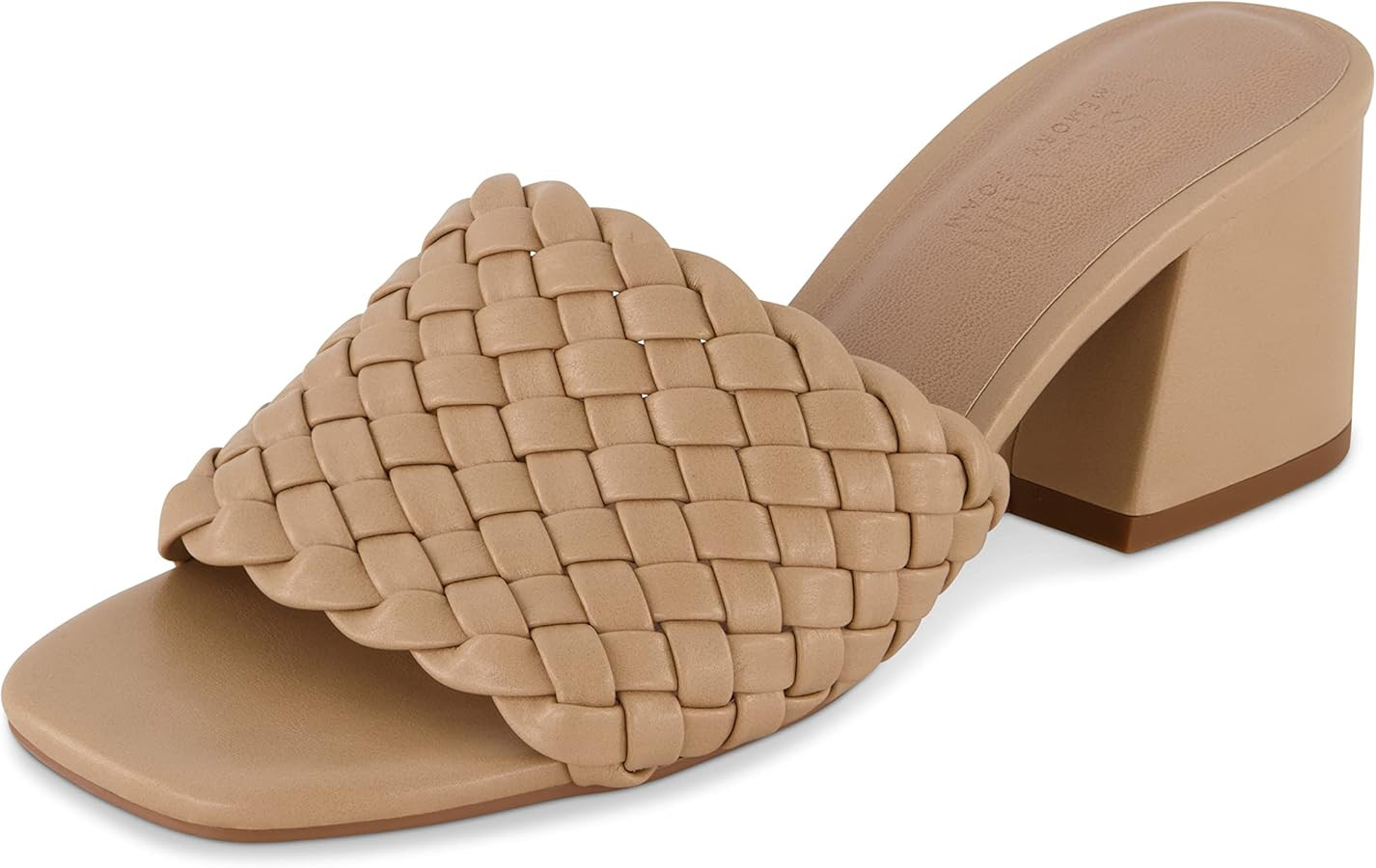 CUSHIONAIRE Women's Tasha woven heel sandal +Memory Foam | Amazon (US)