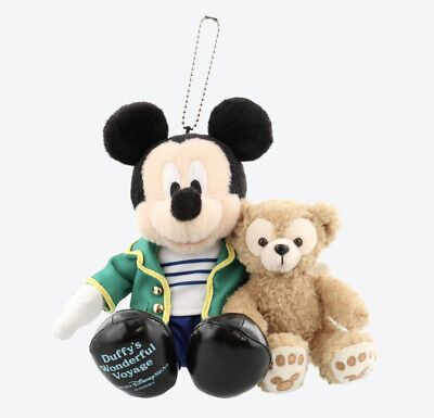 Japan Tokyo Disney Sea Resort Mickey Duffy Wonderful Voyage Plush Toy Keychain  | eBay | eBay US