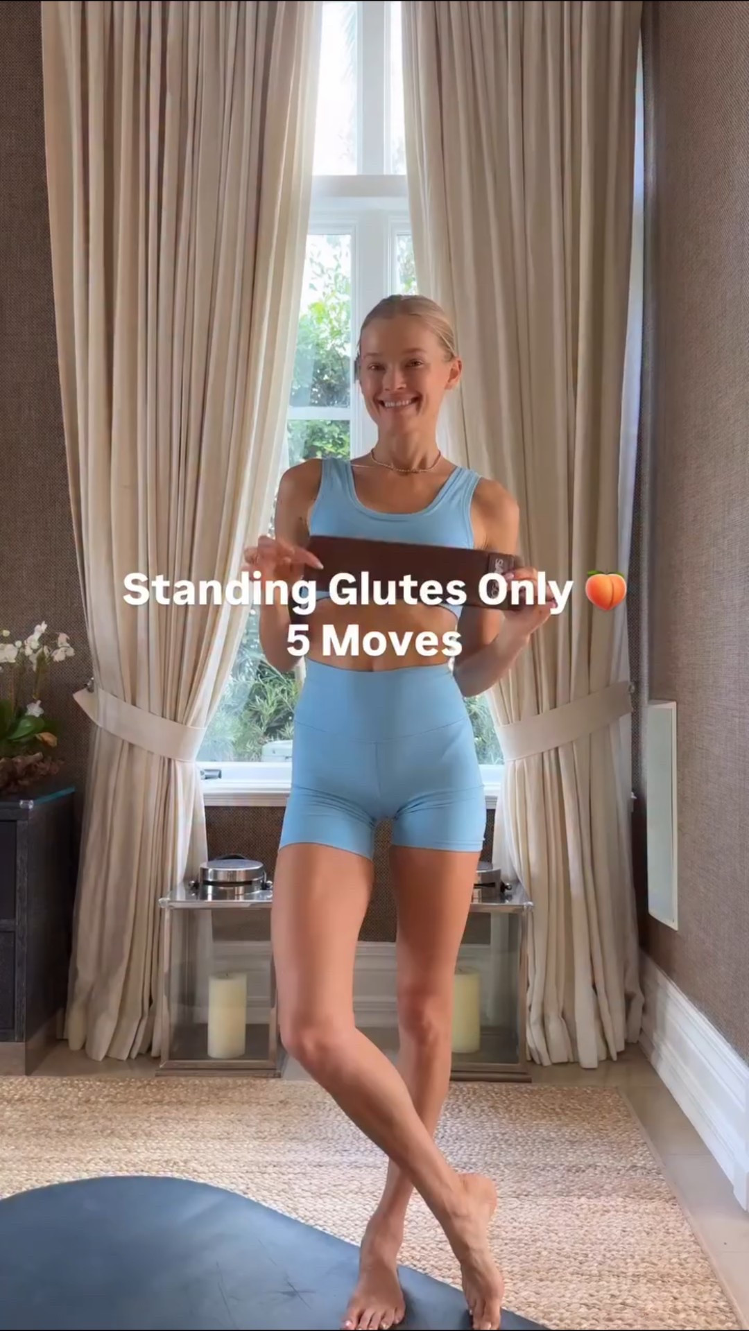 5 moves to a better booty 🍑 These are my go-to moves for when I want to work on my glutes. Comment ‘FIT’ to get added to my wellness list because something is coming very soon 😉

Repeat the circuit 3 times (45 sec per move) with rest 15 sec between each

#bootyburn #glutesworkout #workoutsforwomen #athomeworkouts

#LTKActive #LTKU #LTKfitnessgoals