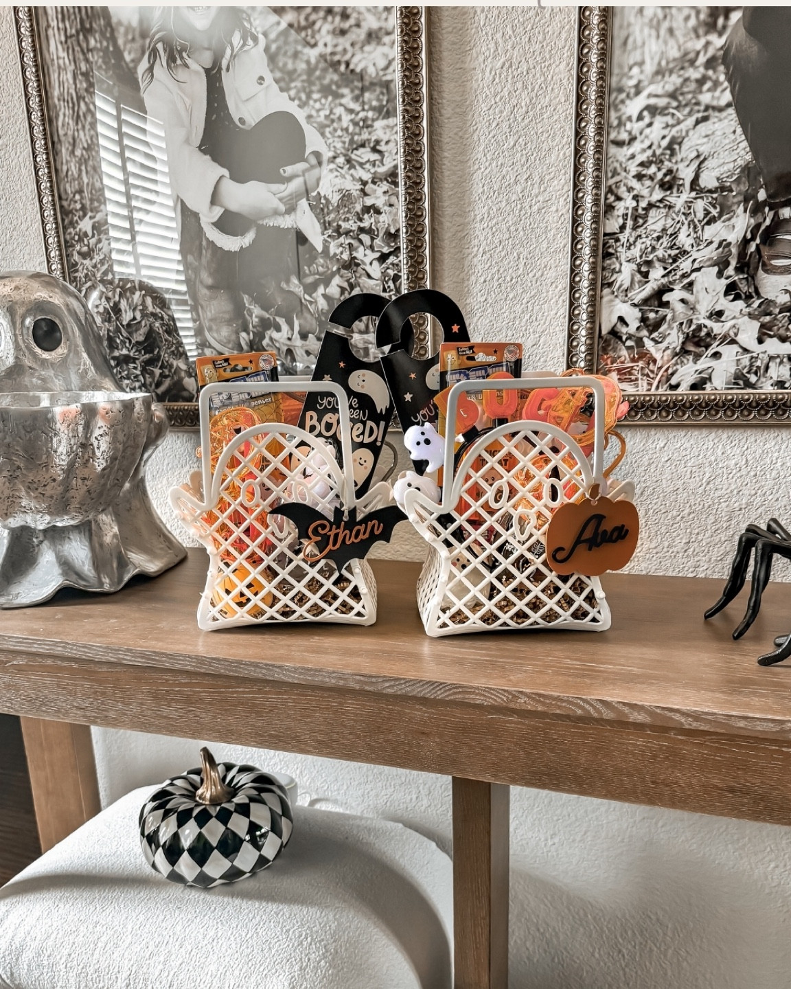 The ghost baskets are back in stock!!! Hurry!! Only $3!!! Perfect for Boo Baskets! 

#LTKSeasonal #LTKHome #LTKFallSale