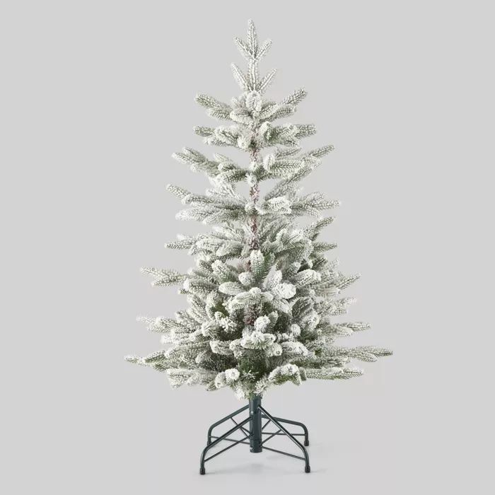 3.5ft Unlit Flocked Balsam Fir Artificial Christmas Tree - Wondershop™ | Target