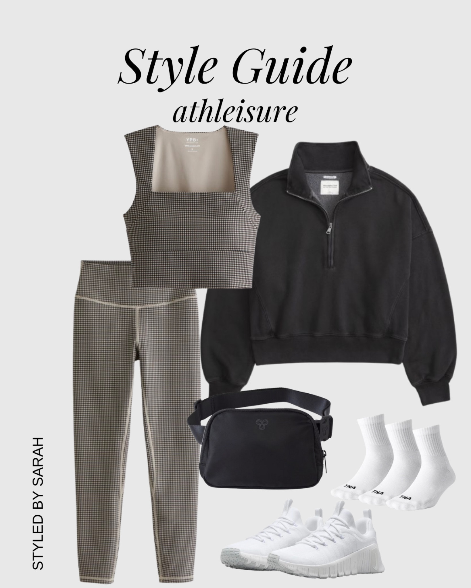 sporty girl 🖤 #styleguide #fashion #athleisure 

#LTKStyleTip #LTKFindsUnder50