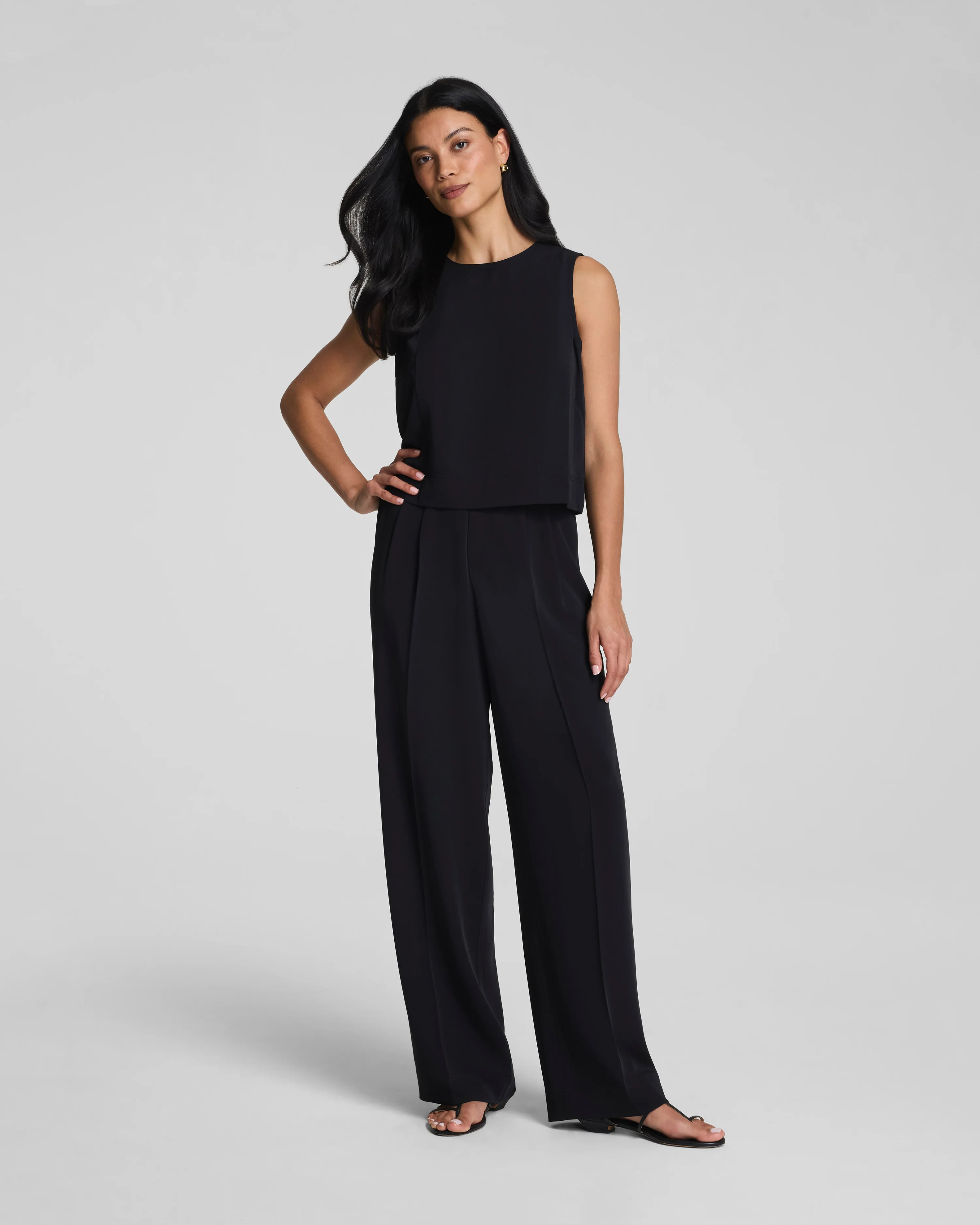 SPANX® CarryOn Pleated Wide Leg Pants | Travel-Friendly Wide Leg Pants | Spanx