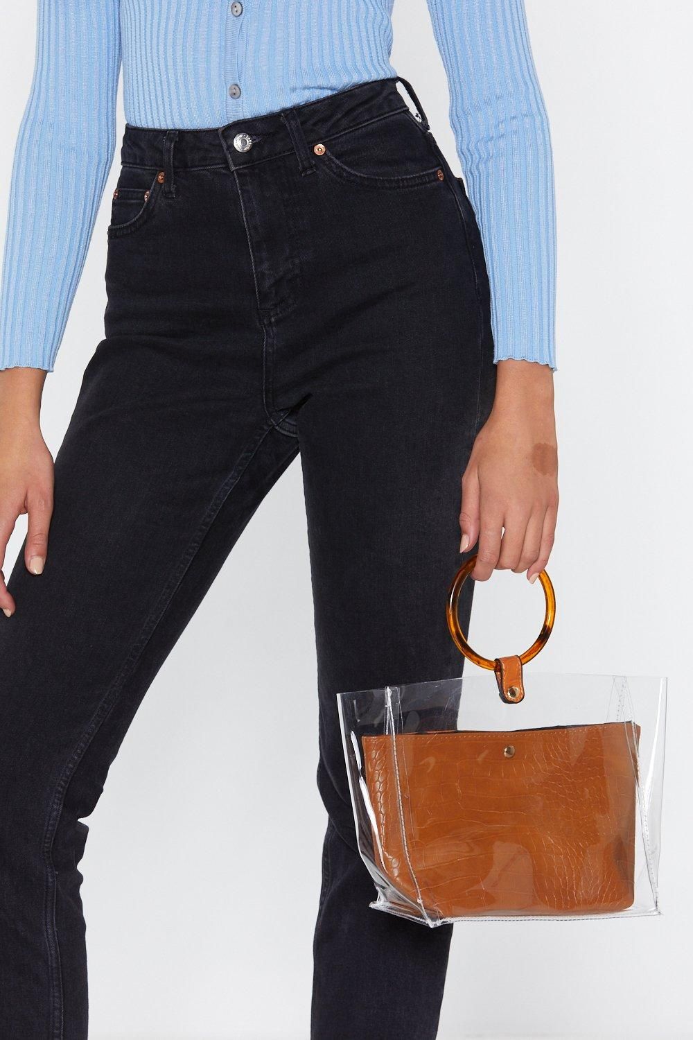 WANT Fly Off the Handle Resin Pouch Bag | NastyGal (US & CA)