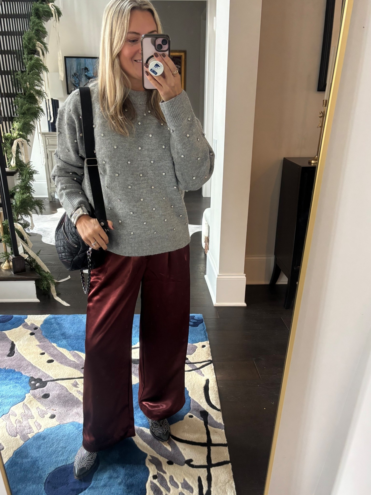 Christmas outfit for church today 

#LTKdayinmylife #LTKootd #LTKHoliday