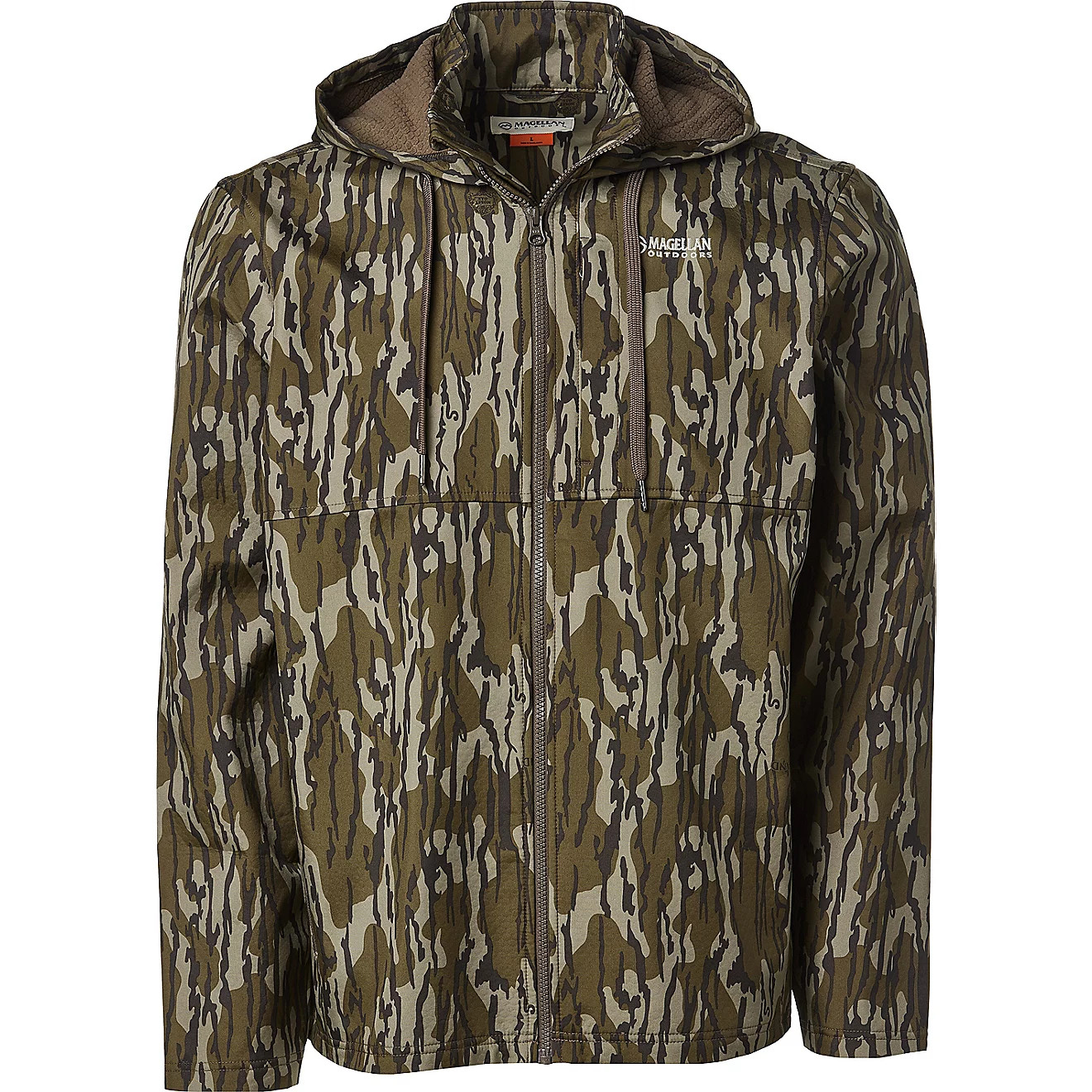 Magellan Outdoors Hunt Gear Men’s Boone Hooded FZ Camo Jacket | Academy | Academy Sports + Outdoors