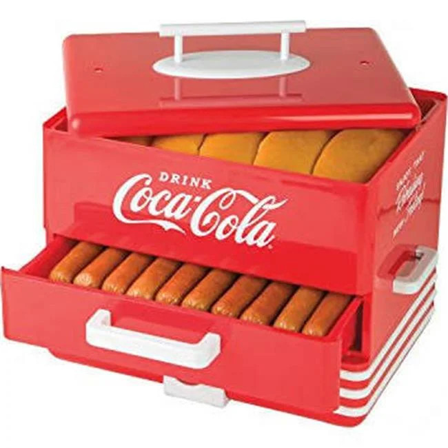 Nostalgia HDS248COKE Large Coca-Cola® Hot Dog Steamer - Walmart.com | Walmart (US)