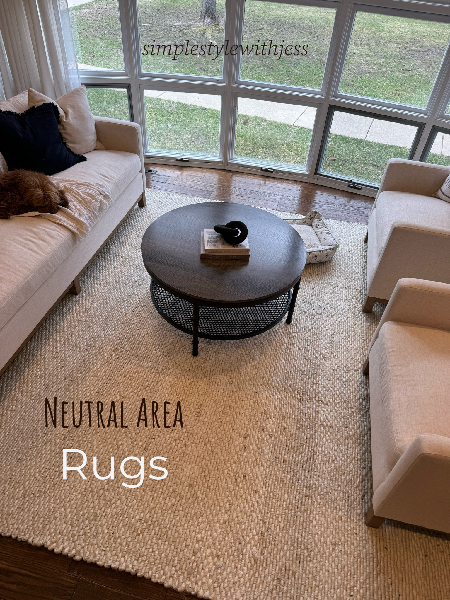 This rug is HEAVY! Minimally shedding and lays flat quick! 