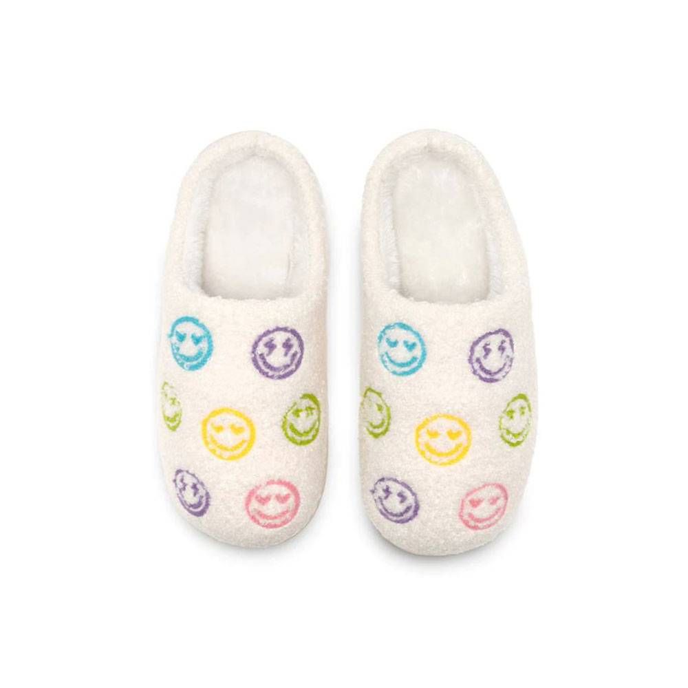 Happy All Over Slippers | Paper Source | Paper Source