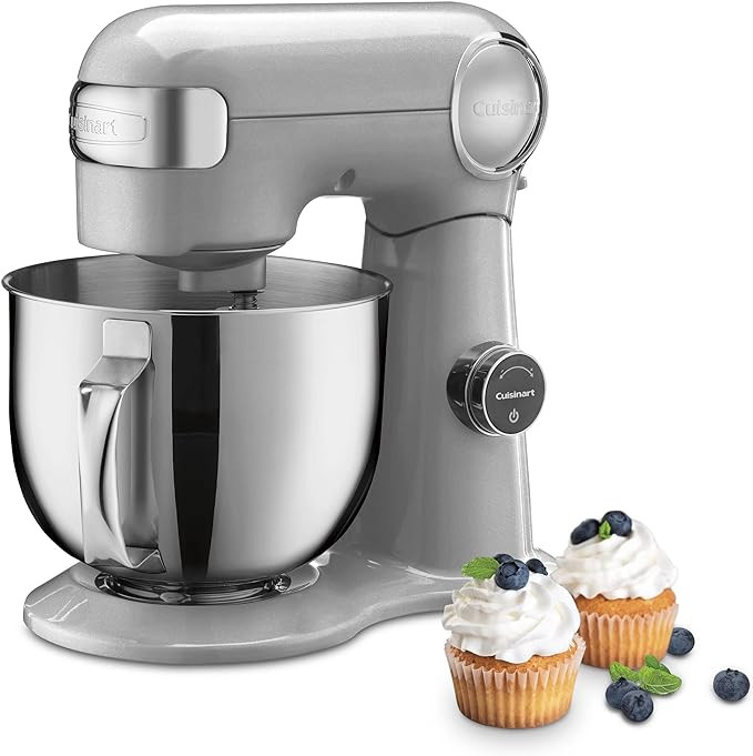 Cuisinart SMD-50BC Precision Pro 5.5-Quart Digital Stand Mixer With 12-Speeds, 3 Preprogrammed Fo... | Amazon (US)