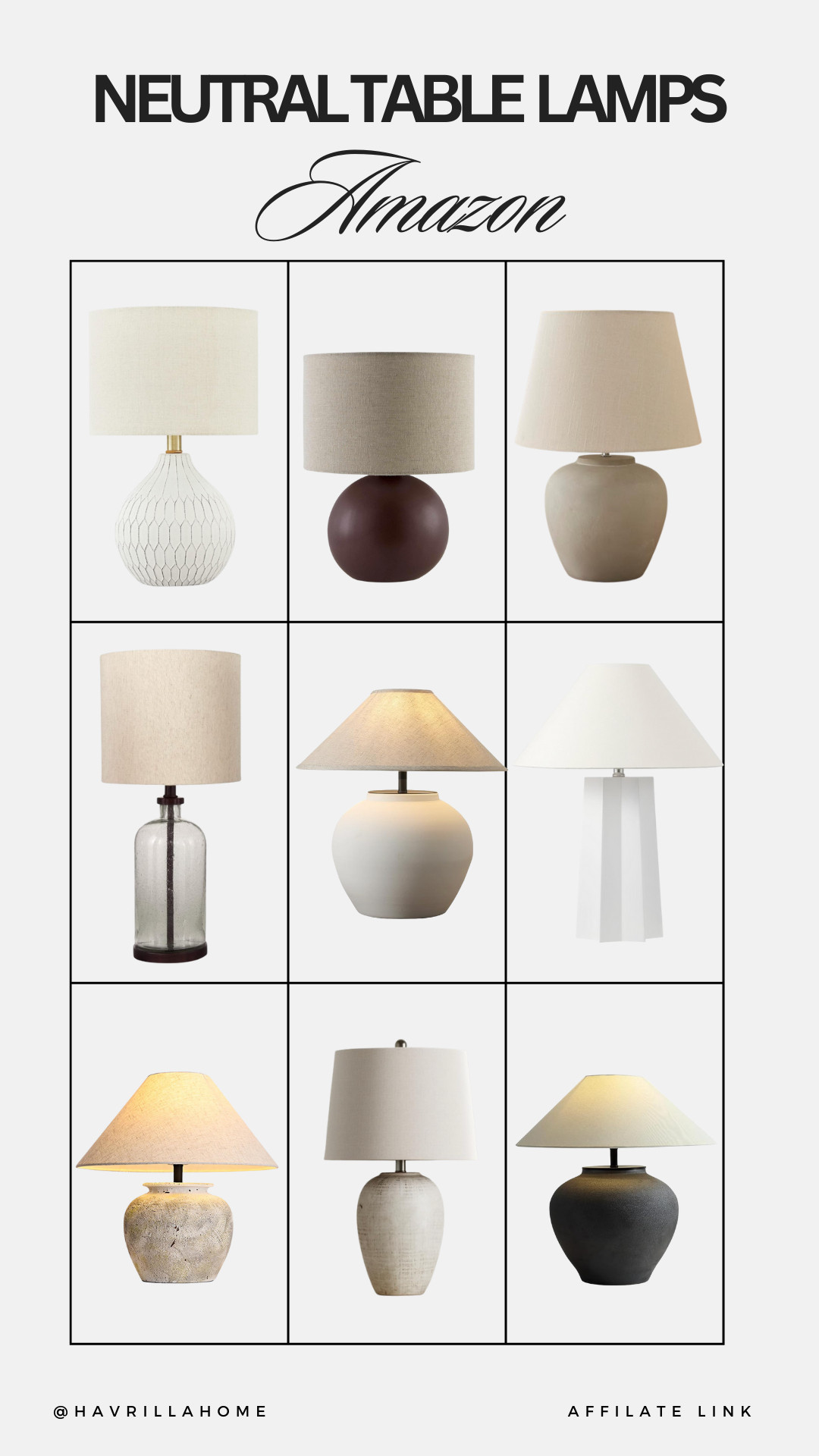 Neutral Table Lamps – Amazon, neutral table lamps, bedside lamps neutral, beige table lamps, ceramic table lamp neutral, modern table lamp amazon, neutral bedroom lamp, neutral living room lamp, minimalist table lamp, linen shade lamp, affordable table lamps amazon 

 

#LTKHome