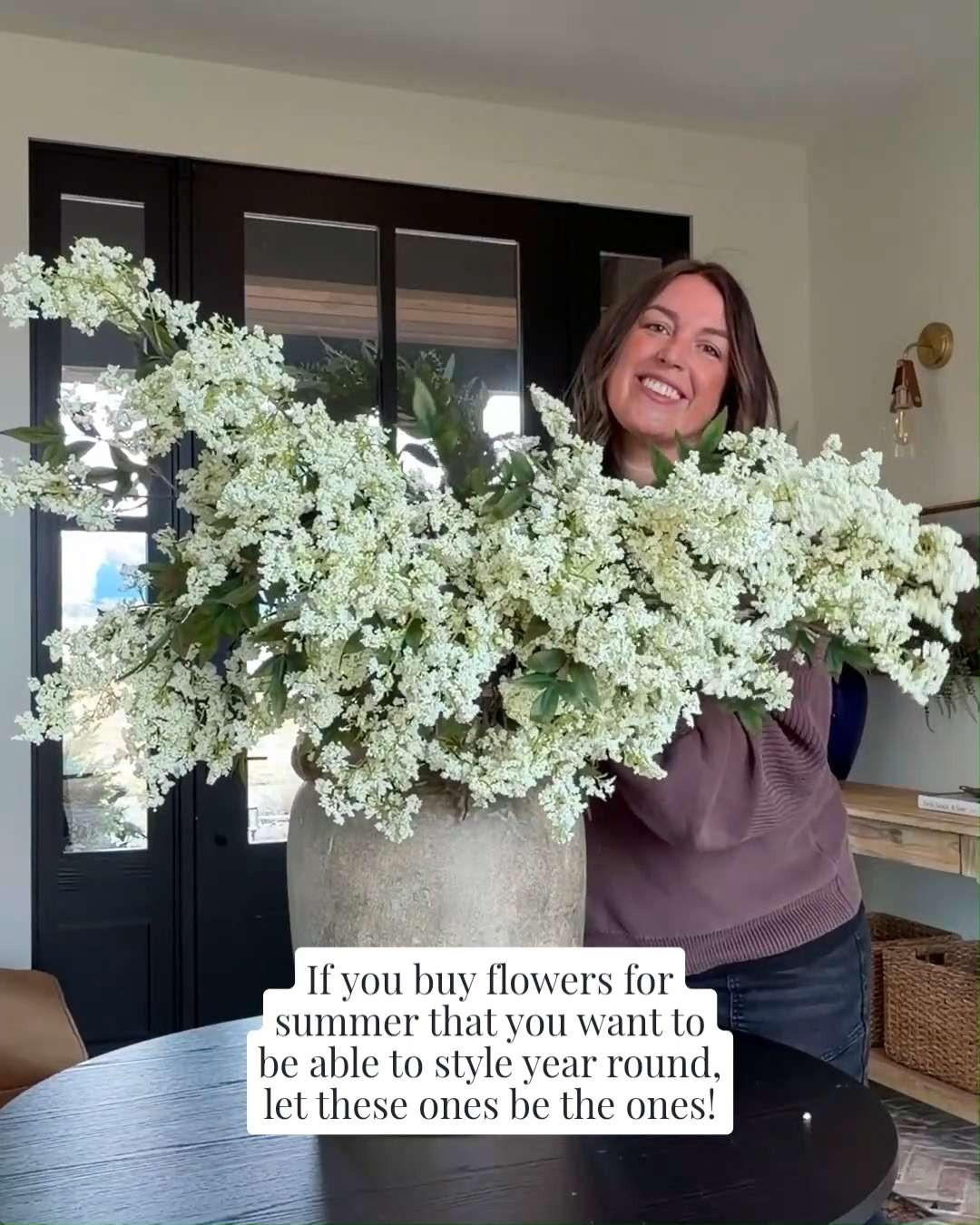 White flowers are one of the easiest ways to make a space feel fresh and pulled together. They brighten everything up, soften the room, and work with pretty much any style.

Simple, but they always make a difference. 

 #LTKmomlife #LTKvlog #LTKHome