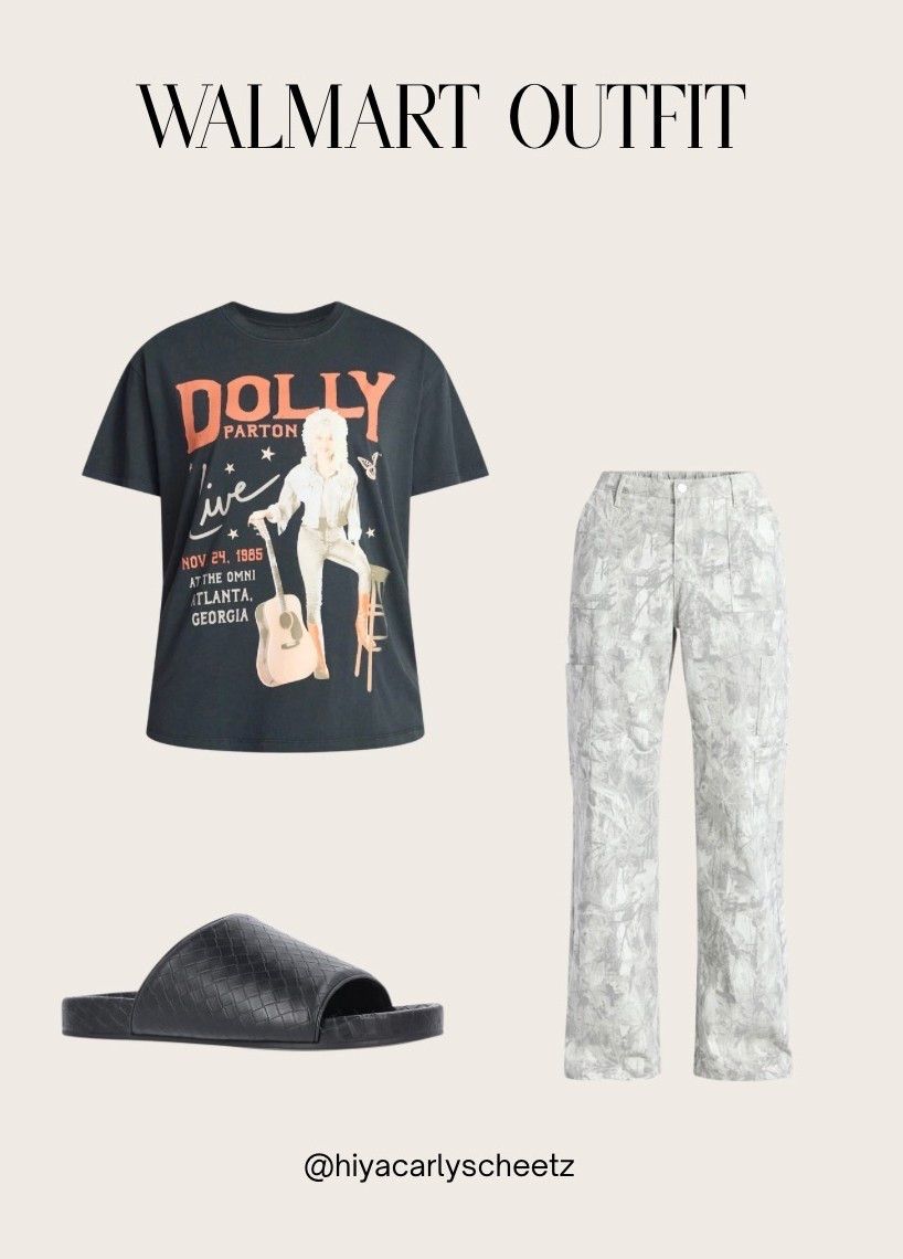 Concert outfit idea @walmartfashionfinder 🎸

#dollyparton #walmart #camo #concert