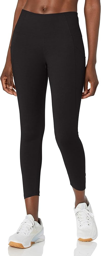 Danskin Women's High Waisted 7/8 Ankle Legging, Rich Black, Small : Clothing, Shoes & Jewelry | Amazon (US)