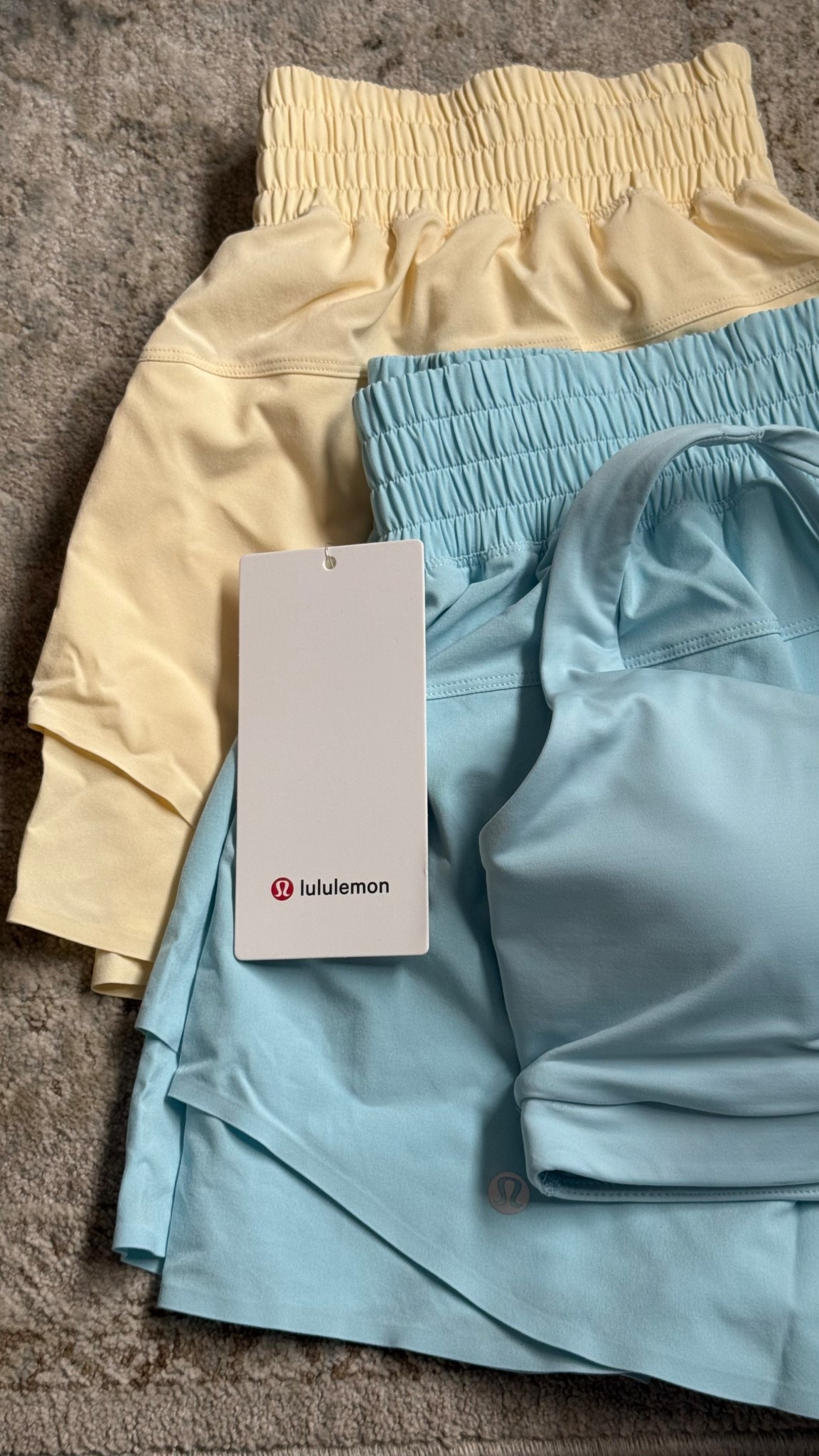 NEW LULULEMON SPRING🩵🩵

Shorts medium
Bra small 


#LTKootd #LTKActive #LTKfitnessgoals