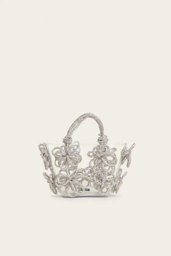 BLOOM NANO RHINESTONE BAG - CLEAR | Cult Gaia - US