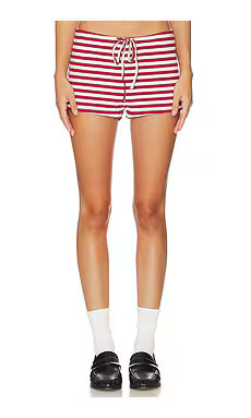 LIONESS Kourt Bloomers in Wine Stripe from Revolve.com | Revolve Clothing (Global)