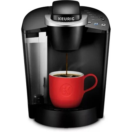 Keurig K-Classic Single Serve K-Cup Coffee Maker with 3 Brew Sizes & 48oz Removable Reservoir (Black) | Walmart (US)