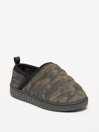 Puffer Slippers for Boys | Old Navy (US)